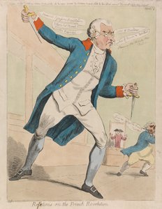 フランス革命に関する考察 作： Isaac Cruikshank