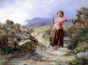 小さな羊飼いの女神 作： Isaac Henzell