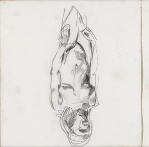 立っている女性のヌード 作： Isaac Israels