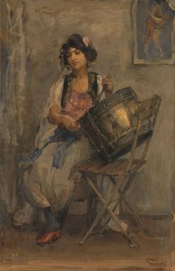 レディ・ドラマー 作： Isaac Israels
