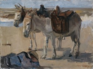 2頭のロバ 作： Isaac Israels
