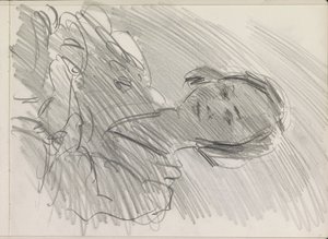 女性バスト 作： Isaac Israels