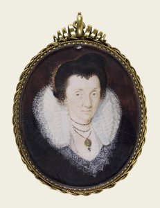 レディアン・ベーコン、1600年頃（不透明な水彩画とベラムの金メッキ）