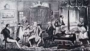 浪費癖のある人は 作： Isaac Robert Cruikshank