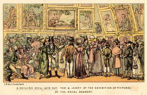 よく配置されたシリング 作： Isaac, Robert and George Cruikshank