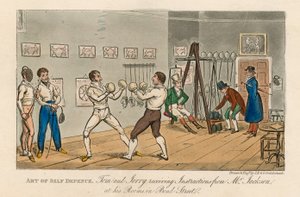 自己防衛の芸術 作： Isaac, Robert and George Cruikshank