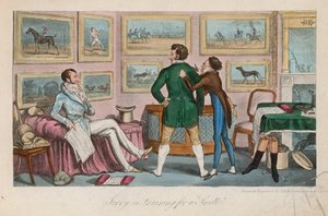 うねりのトレーニング中のジェリー 作： Isaac, Robert and George Cruikshank