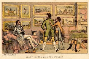 うねりのトレーニング中のジェリー 作： Isaac, Robert and George Cruikshank