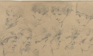 十頭の学習シート 作： Isaac Walraven (possibly)