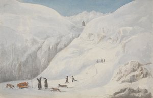 セントバーナード山（スイス） 作： Isaac Weld