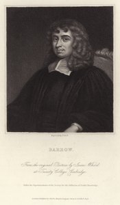 アイザックバローの肖像 作： Isaac Whood