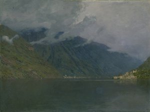 コモ湖、1876年。