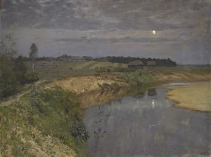 平和、1898 作： Isaak Ilyich Levitan