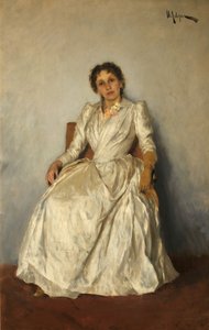 ソフィア・クフシニコワの肖像 1847-1907, 1888. 作： Isaak Ilyich Levitan