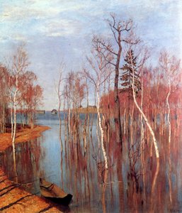 春の洪水 作： Isaak Ilyich Levitan