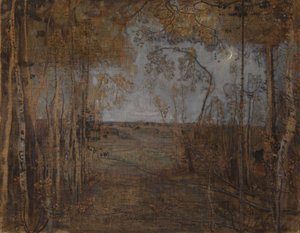 ニュームーン、1912 作： Isaak Israilevich Brodsky
