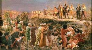 「二十六バクー委員の処刑」のための研究 作： Isaak Israilevich Brodsky