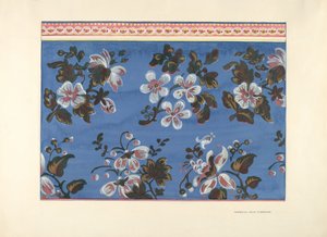 バンドボックスのデザイン、c。 1937年。 作： Isabella Ruth Doerfler