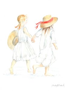 浜辺の少女たち