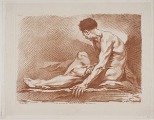 着席男性モデル 作： Isak Henningsen