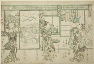 プッペてえｒｓ ー あ せｔ おｆ Ｔｈレエ （操り 三幅対） 作： Ishikawa Toyonobu