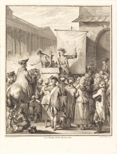 フランスの山師 作： Isidore Stanislas Helman after Jean Duplessi Bertaux