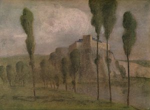 「北の城」、c1900 作： Isobelle Ann Dods Withers