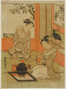 親孝行二十四士風流倭人伝』シリーズより「郭公（中国語：郭柔 作： Isoda Koryusai