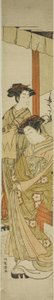 伊勢屋の二人の遊女 作： Isoda Koryusai