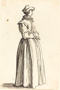 若い女性, プロフィール, 右向き