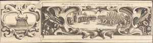 ラ・ロシェル包囲戦 [プレート 14/16; セットは1952.8.97-112で構成されています] 作： Israel Henriet or Abraham Bosse after Jacques Callot