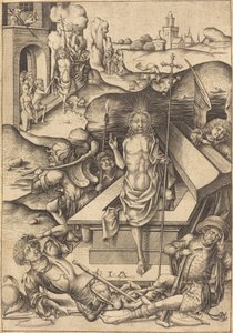 復活 作： Israhel van Meckenem