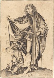 セントマーチン 作： Israhel van Meckenem after Martin Schongauer