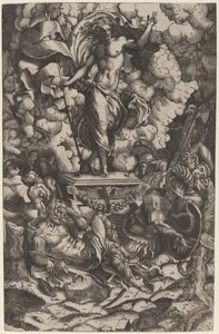 復活 作： Italian 16th Century after Francesco Salviati