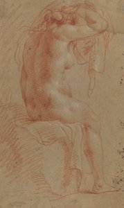 裸の女性像 [裏面] 作： Italian 17th Century