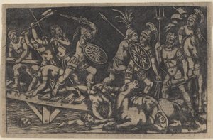 ホレス・コクレス 作： Italian 18th or 19th Century