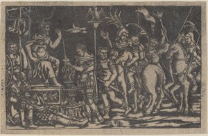 ムシウス・スカエヴォラ 作： Italian 18th or 19th Century
