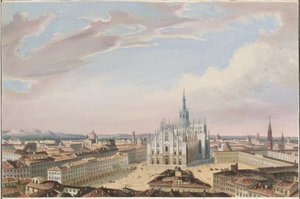 ミラノ大聖堂 作： Italian 19th Century