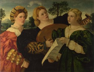 コンサートc。 1525 作： Italian Master