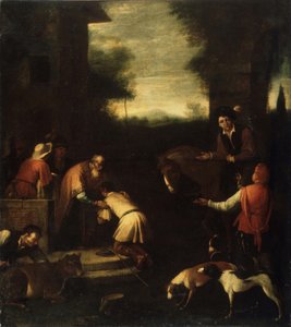 放蕩息子の帰還、17世紀 作： Italian Master