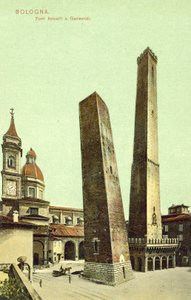 ボローニャ、イタリア、トッリアシネッリEガリセンディ 作： Italian Photographer