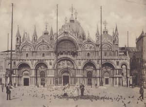 聖マルコ教会（モノクロ写真 作： Italian Photographer