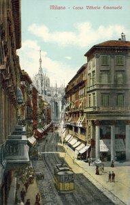 コルソヴィットリオエマヌエーレ、ミラノ 作： Italian Photographer