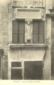 イタリア、ジェノヴァ、クリストファーコロンブスの家 作： Italian Photographer