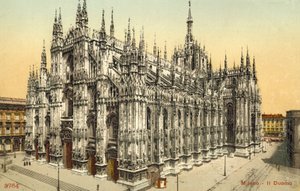 ミラノ、イタリア、大聖堂 作： Italian Photographer