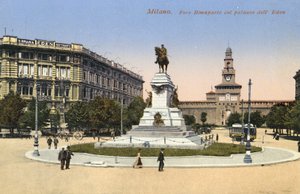 ミラノ、イタリア、フォロボナパルト、パラッツォデルエデン 作： Italian Photographer