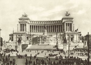 ビクターエマニュエル2世の記念碑 作： Italian Photographer