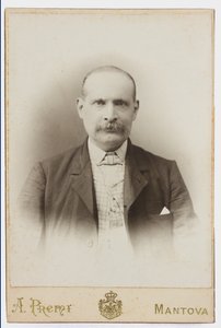 画家アルバーノ・ルグリを描いたポストカードの写真 作： Italian Photographer