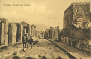ポンペイ、イタリア、ストラーダデッラフォルトゥーナ 作： Italian Photographer