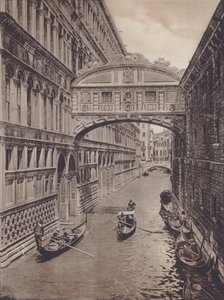 ため息の橋（モノクロ写真 作： Italian Photographer